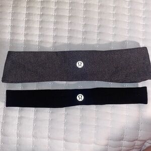 (2) lululemon headbands!!